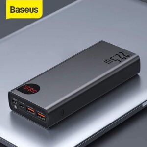 baseus adaman 22.5w 20000mah quick charge power bank with digital display in bangladesh