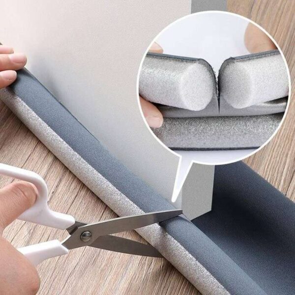 door draft stopper foam – noise & dust blocker