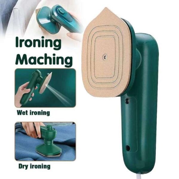 mini dry iron with spray – portable & compact