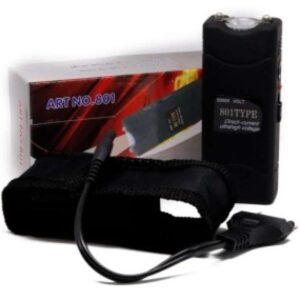 self defence art no 801 – rechargeable high voltage electric torch light