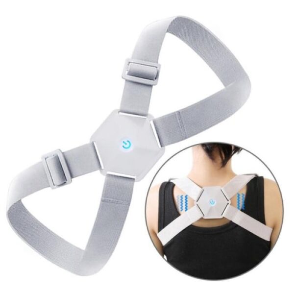 smart sensor posture corrector – intelligent vibration reminder for back & shoulder support