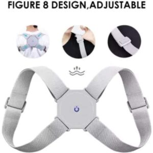 smart sensor posture corrector – intelligent vibration reminder for back & shoulder support